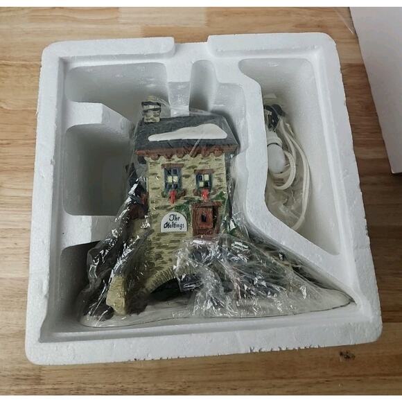 HERITAGE VILLAGE Dept 56 Dickens' Village THE MALTINGS #5833-5 w/Box & Lite! - Picture 2 of 14